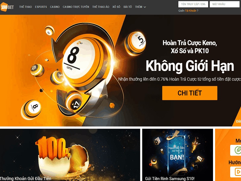 188bet top 10 nhà cái uy tín nhất hiện nay